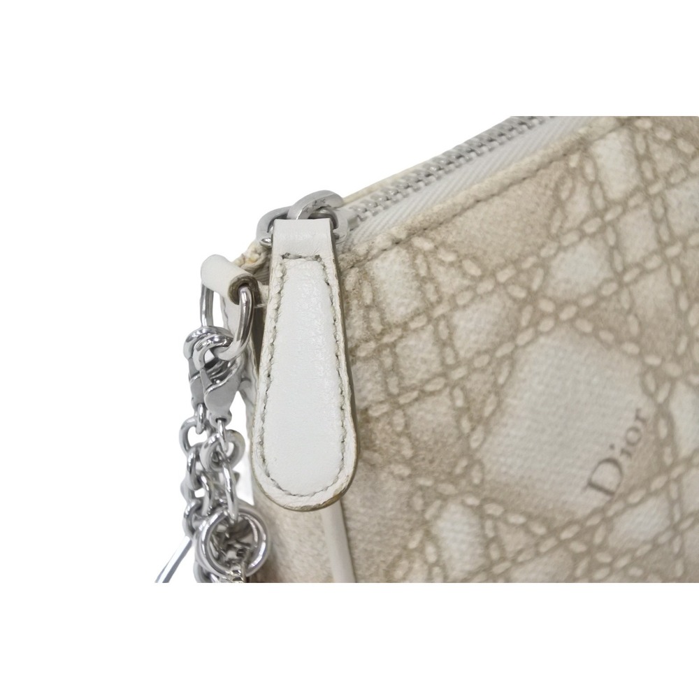 Christian Dior Handbag Pouch Beige Tan - Picture 4 of 10
